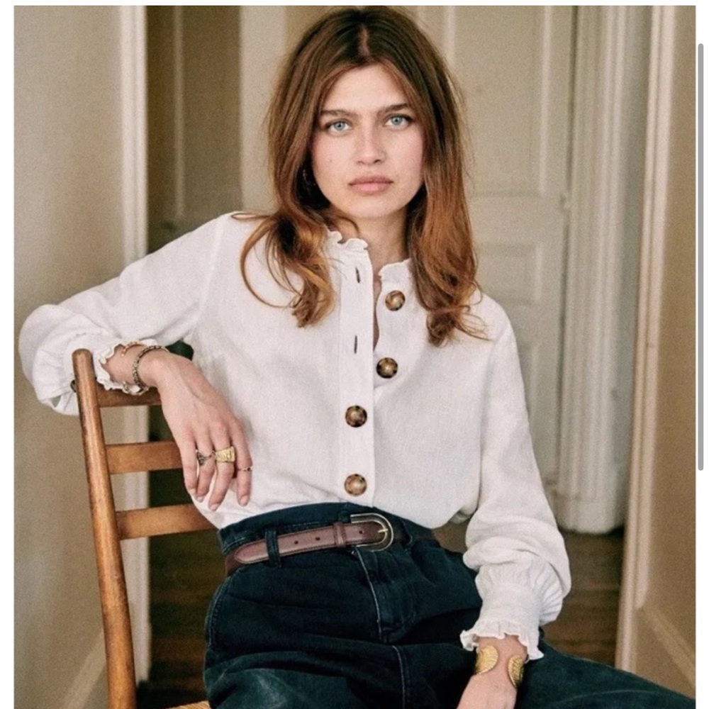 Sezane Khalie top, 40